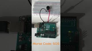Just made my buzzer speak Morse Code... then scream like a siren 😂