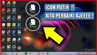 CARA MENGATASI ICON SHORTCUT APLIKASI BERWARNA PUTIH screenshot 5