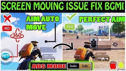 SCREEN MOVING SCREEN FLICKERING ALL FIX | AIM ROTATE IN SKY 90/180/360% FIX | #WINDBLASTER-PART-5