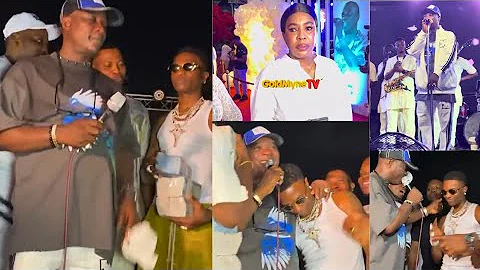 Wizkid Surprises And Rain Millions of Naira On K1 De Ultimate On Stage At His New Year Feast 4.0