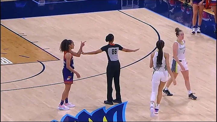 Things get HEATED between Skylar Diggins-Smith & M...