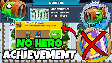 Bloonarius Normal Tutorial || No Hero Achievement + No Monkey Knowledge || One Two Tree (BTD6)