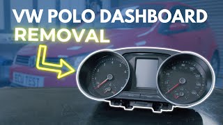 VW Polo Instrument Cluster Removal