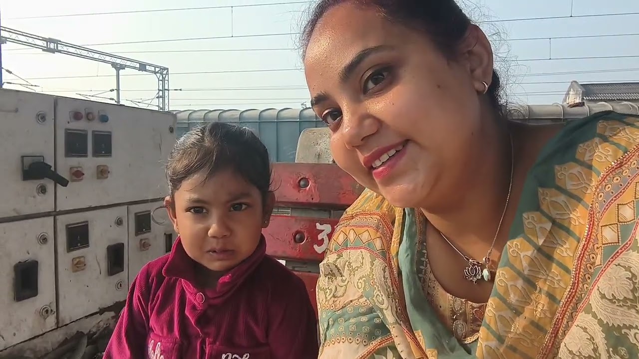 Travelling Day | Train Journey | Mast day #vlog #minivlog