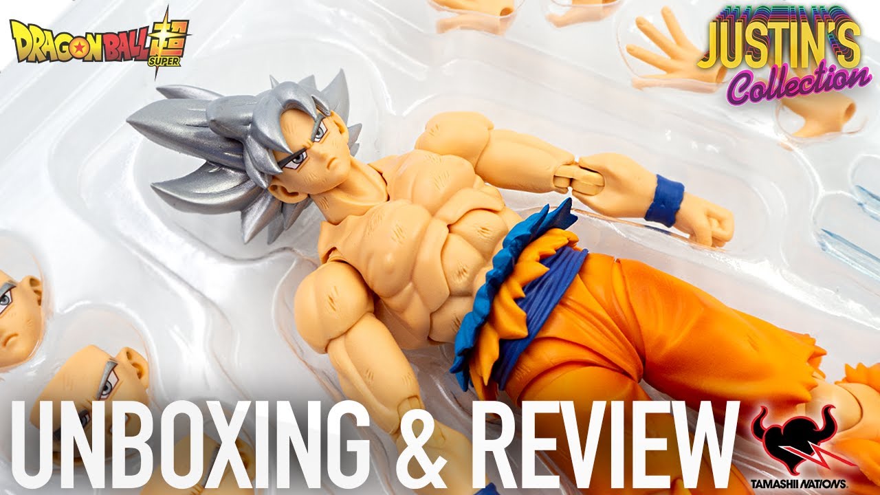 Goku Mastered Ultra Instinct Dragon Ball Super S.H.Figuarts Unboxing &  Review 