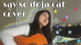 say so (doja cat guitar live acoustic cover)