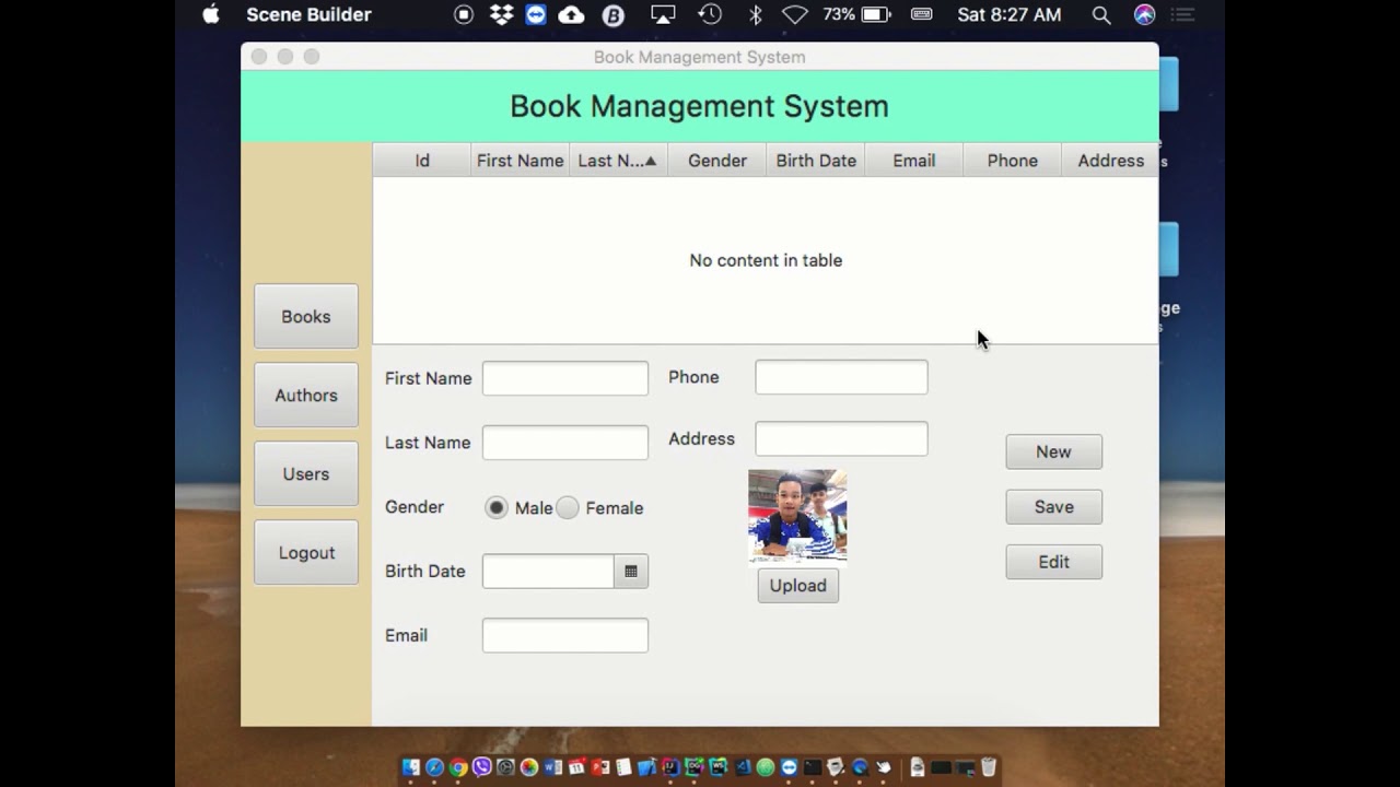 JavaFX BMS Part 6 TableView - YouTube