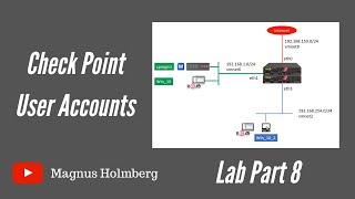 Check Point Firewall R80.40 - Training Lab 8 | Create user accounts