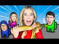If You LOSE in Among Us You Have To Wear a Giant Snake Challenge - Zamfam Gaming