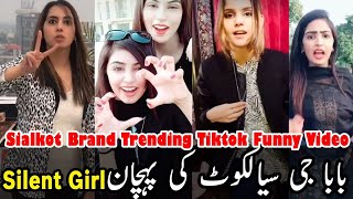 Baba G Sialkot Sialkot Sialkot Funny Tiktok Videos Viral Silent Girl Trending Bawa Ji Sialkot
