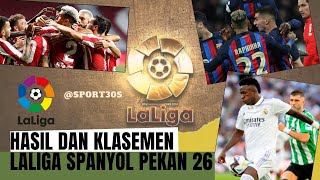 Hasil BIG MATCH Laliga Spanyol 2023 Pekan Ke 26 ~ Barcelona VS Real Madrid Terbaruuu