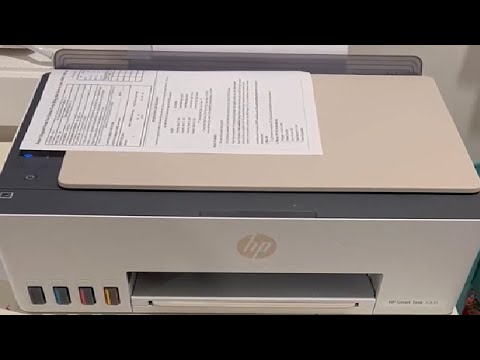 HP Smart Tank 5000 Wireless All in One Ink Tank Printer Review