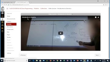 Java Video Lecture - August 6th 2018
