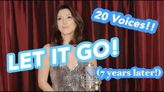 "Let It Go" cover with 19 Impressions! Christina Bianco 2021 edition!