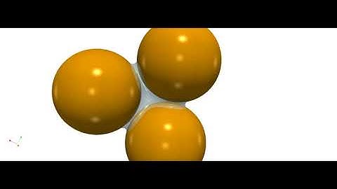 Formation of capillary bridges bewteen 3 spherical bodies - Lattice Boltzmann Method