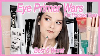 The Best & Worst Eye Primers - Eye Primer Wars Finale - Oily Skin Drugstore Edition