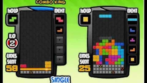 The Journey to Rank 100 in Tetris Battle #16- Breaking 100 Lines on a Map