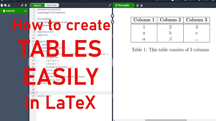  solved construct a table in beamer 9to5science