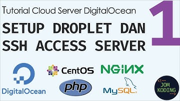 Tutorial DO Part 1 ( Setup Droplet Dan SSH Access Server)