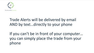 How I Make Consistent Returns Trading Options : BONUS SECTION - Trade Alerts