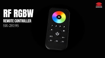 RF RGBW Remote Controller_SR-2819S