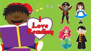 Reading Song For Kids | Book Song | I Love Reading - music to listen to when reading a book