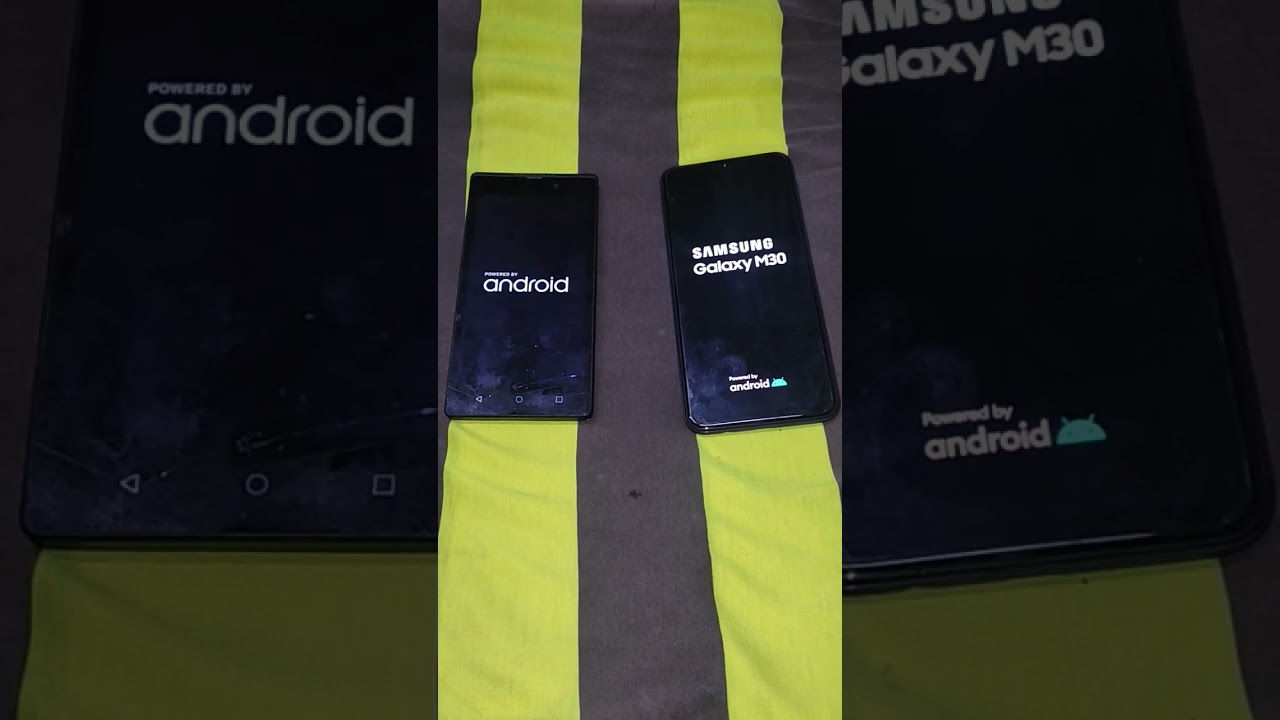 LYF vs Samsung reboot speed test / jio lyf, M30 Guess who win booting speed test