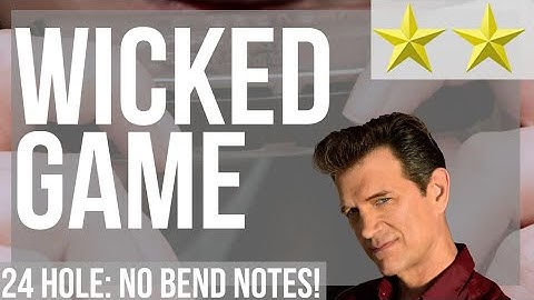 How to play Wicked Game by Chris Isaak on Tremolo Harmonica 24 Holes (Tutorial)