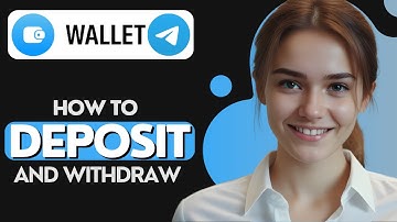 How to Deposit and Withdraw on TELEGRAM Wallet | How to Use TELEGRAM Wallet