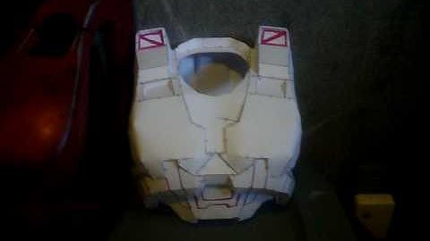 my daughters Halo armor part 1