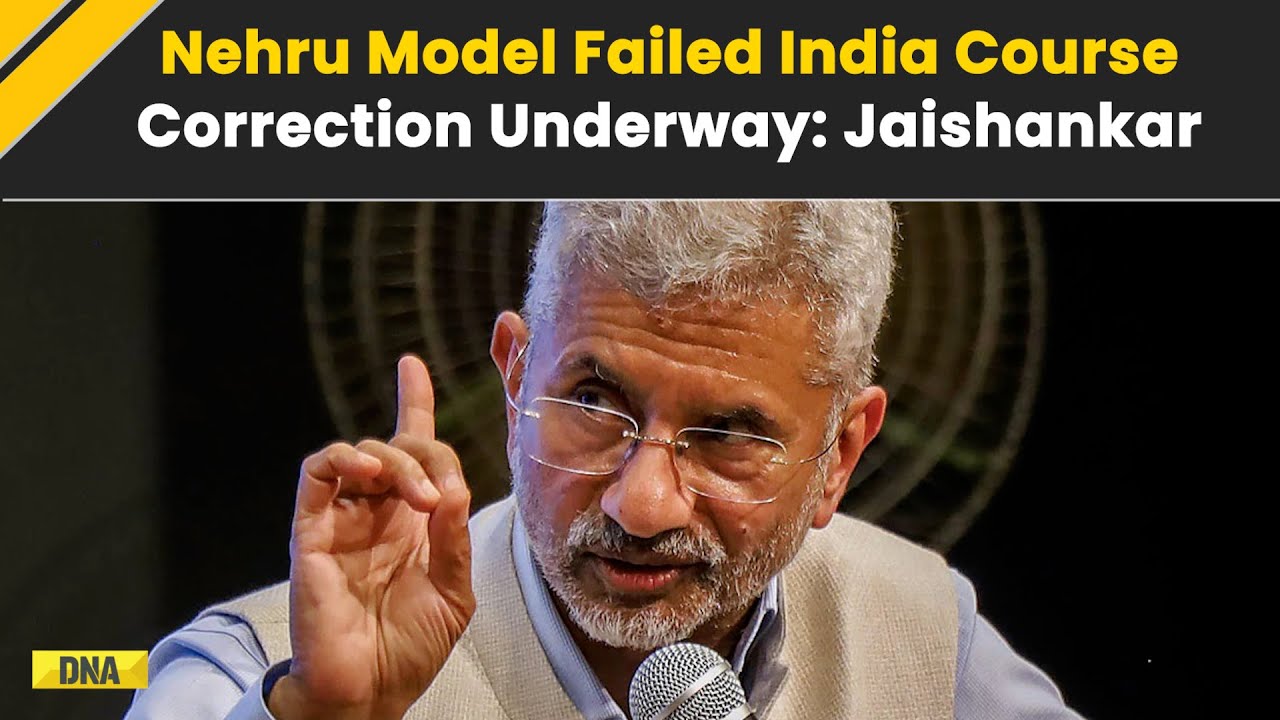 S Jaishankar's Big Attack On Congress Says 'Nehru Model Failed India' Correction Underway Post 2014