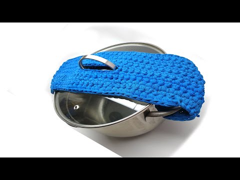 How to Crochet a Potholder. Vasilisa Catherine