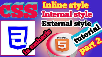 #CSS tutorial in amharic part 2 #Html tutorial #Tg tech tube