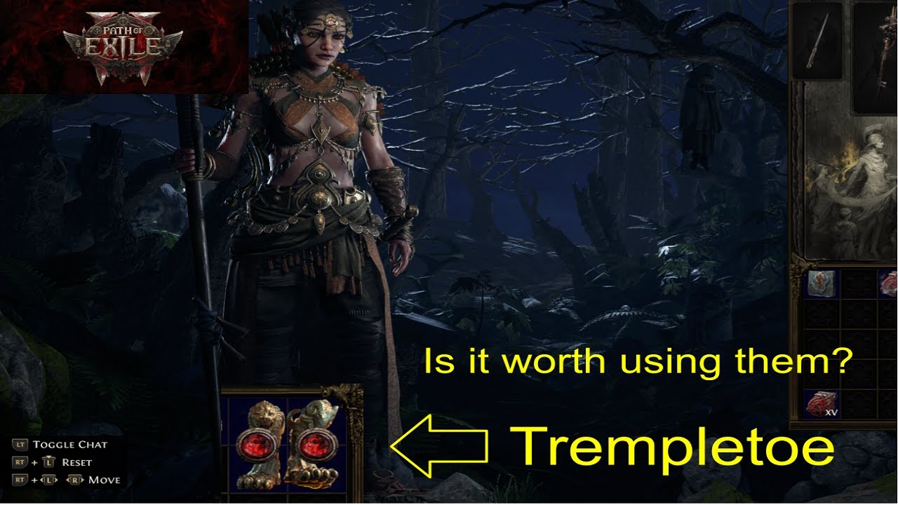 Path of Exile 2 -  Trempletoe Trimmed Greaves - Is it worth using them?