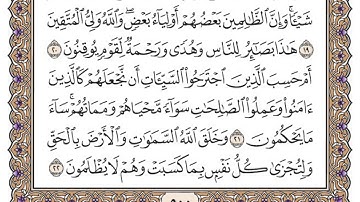 سورة الجاثية / محمد صديق المنشاوي