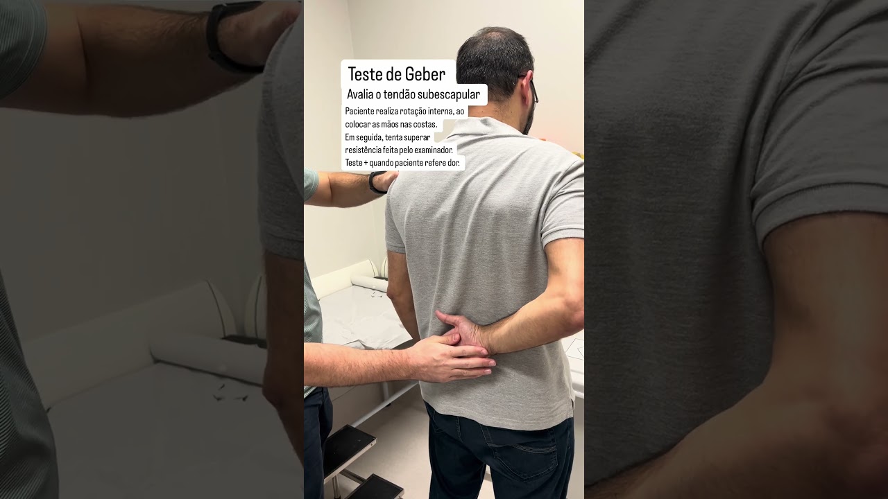Teste de geber - Manguito Rotador 