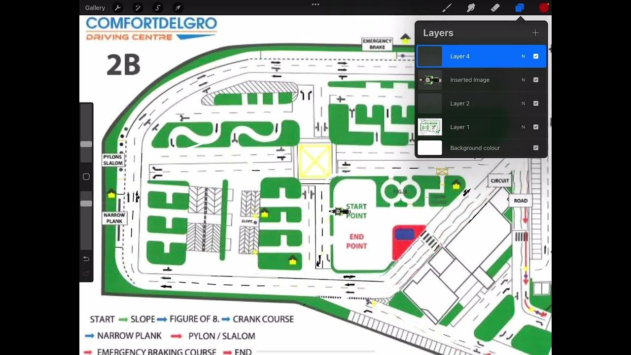 (Class 2B) CDC Circuit Test Route (Paper Exercise - 1st Trial) - YouTube