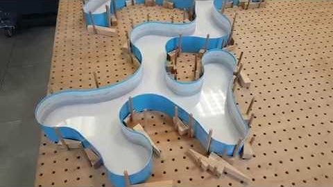 Automatic channel Letter Bender machine  made in Poland by 3D System, difficult shape.