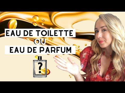 Vidéo: Différence Entre Le Parfum Et L'eau De Parfum
