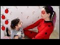 novelinha: ladybug gigante e de verdade - Mom and lili became the real ladybug