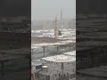 Rain in madinah🌨️🌩️ #madina #shortsviral #shortvideos #youtubeshorts