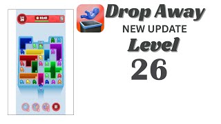 Drop Away Level 26 Walkthrough - NEW UPDATE | Step-by-Step Guide 🧠 | SolutionGuruji