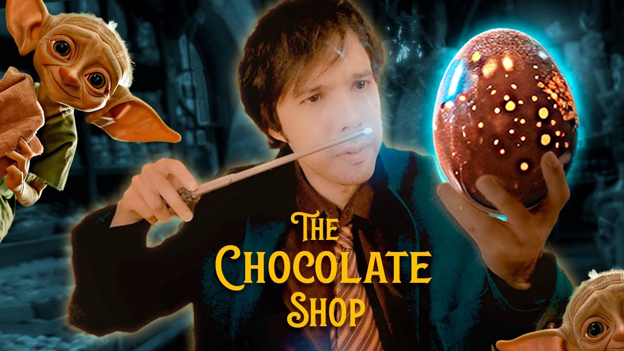 ✧Шоколадная лавка волшебника 🍫🐇 Зачарованные пасхальные яйца ✧˖° ASMR в стиле Гарри Поттера
