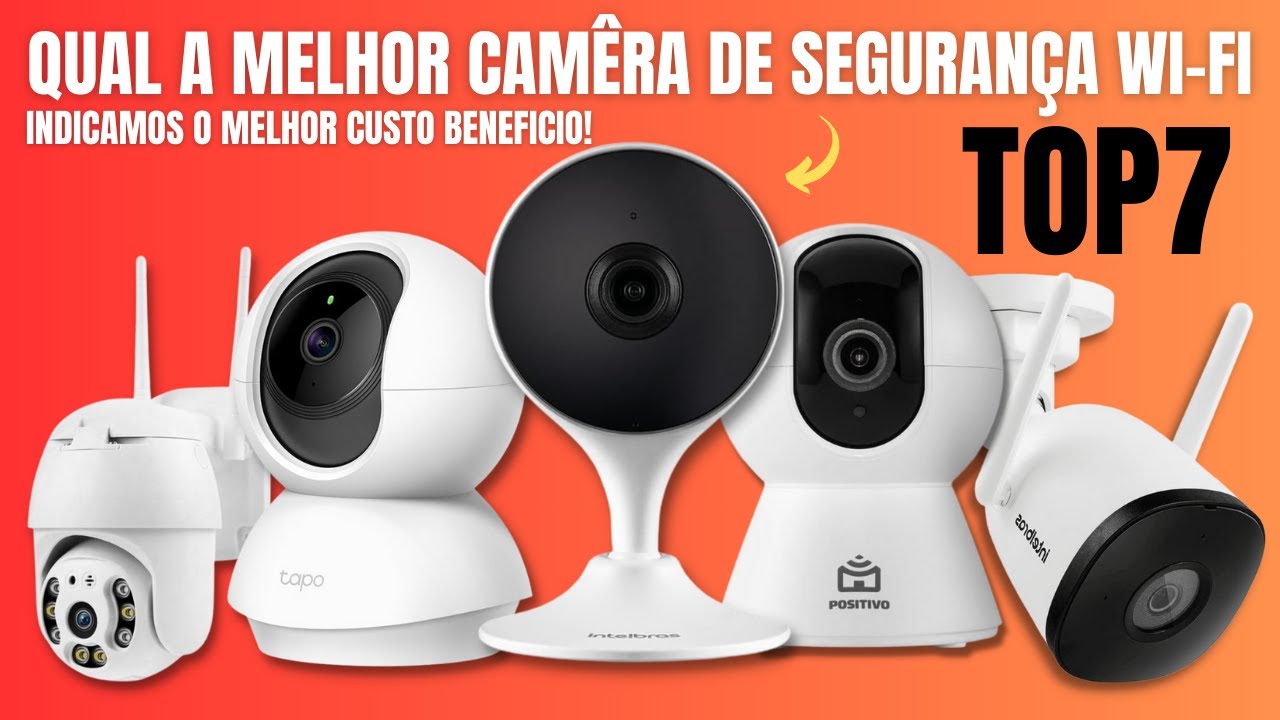 Qual a melhor CÂMERA DE SEGURANÇA WIFI de 2024? Melhor câmera de ...
