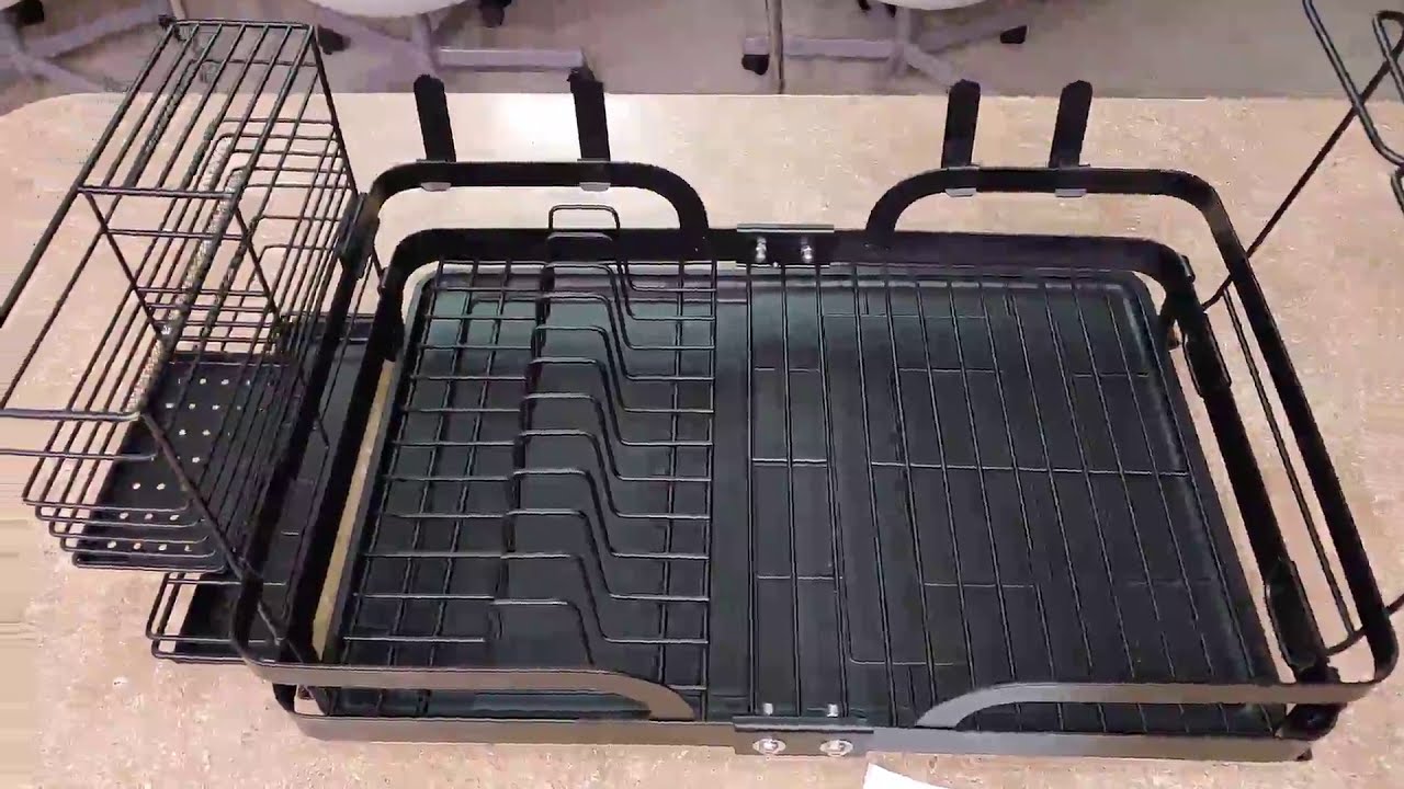 JZBRAIN Dish Drying Rack Review, Nice heavy duty drying rack