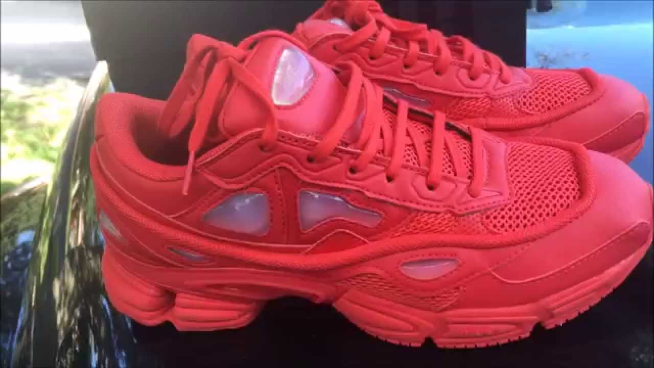 raf simons ozweego 2 red