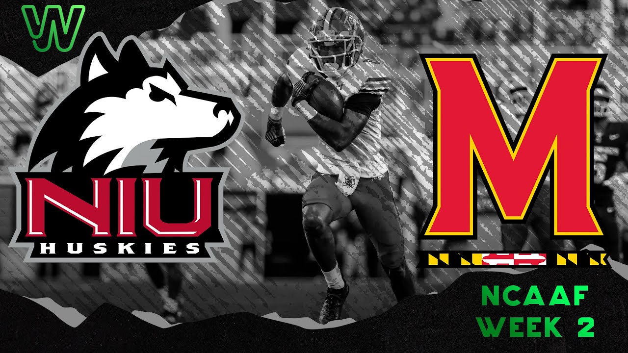 NCAAF Week 2 Picks | Northern Illinois Huskies vs Maryland Terrapins 09/05 | 1st and Goal