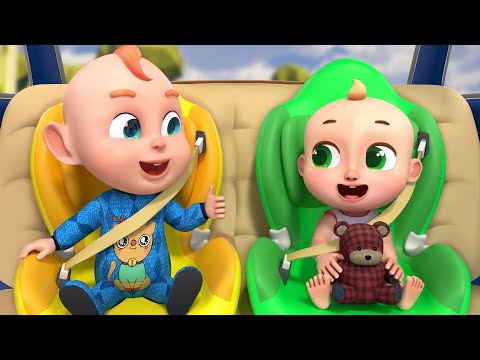 Let’s Buckle Up | Seat Belt Song | Learn Safety Tips For Kids | Rosoo Nursery Rhymes & Kids Songs