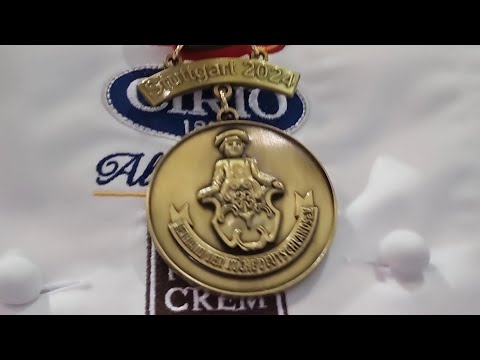 Premiazione Ika Culinary Olympics 2024 - Stoccarda , Chef Sabatino Nunziata , bronze medal