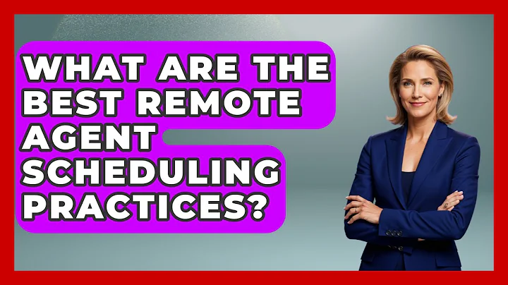 What Are The Best Remote Agent Scheduling Practices? - Call Center Pro Strategies